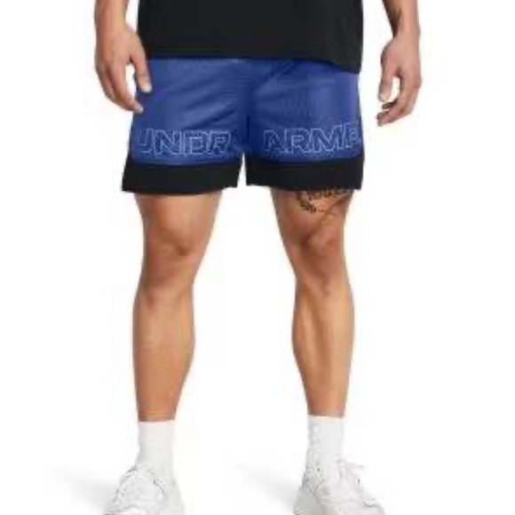 BRAND NEW men under armour icon mesh elevate shorts size 2XL - Picture 2 of 4